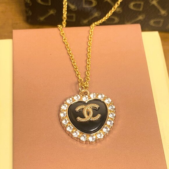 CC Bag Charm Necklace - Picture 2 of 4